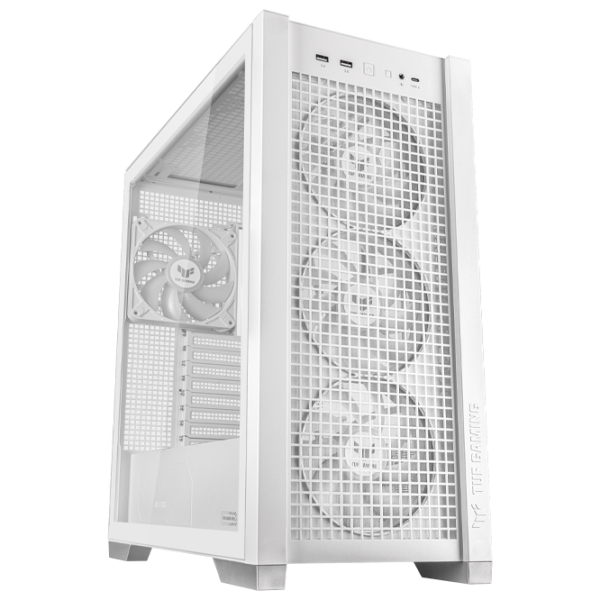 Carcasă Asus TUF Gaming GT302 ARGB Mid Tower / White photo 2