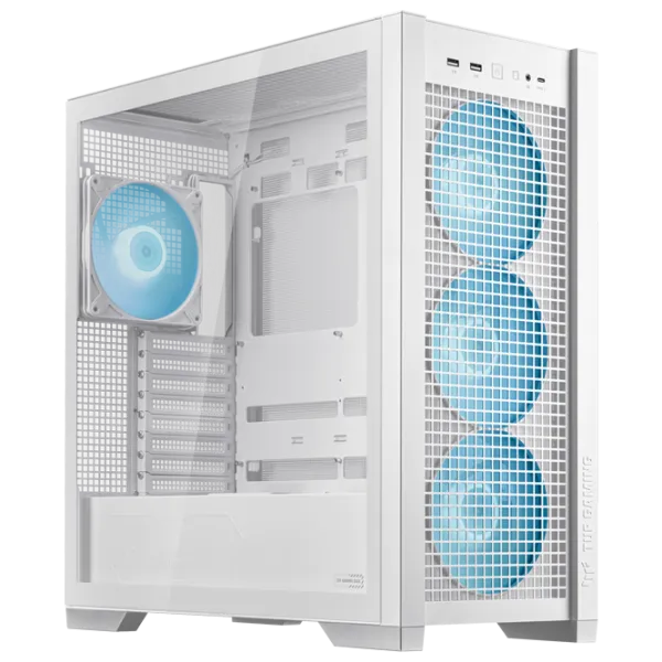 Carcasă Asus TUF Gaming GT302 ARGB Mid Tower / White photo 3