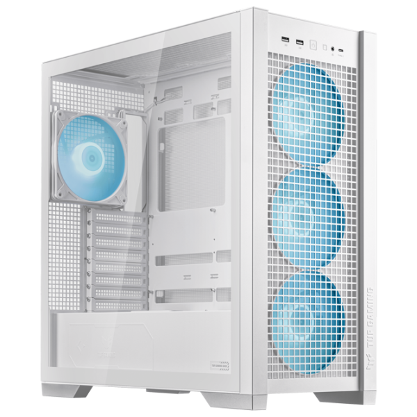 Carcasă Asus TUF Gaming GT302 ARGB Mid Tower / White photo 3