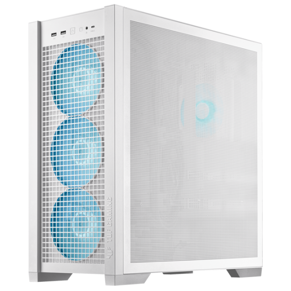 Carcasă Asus TUF Gaming GT302 ARGB Mid Tower / White photo 5