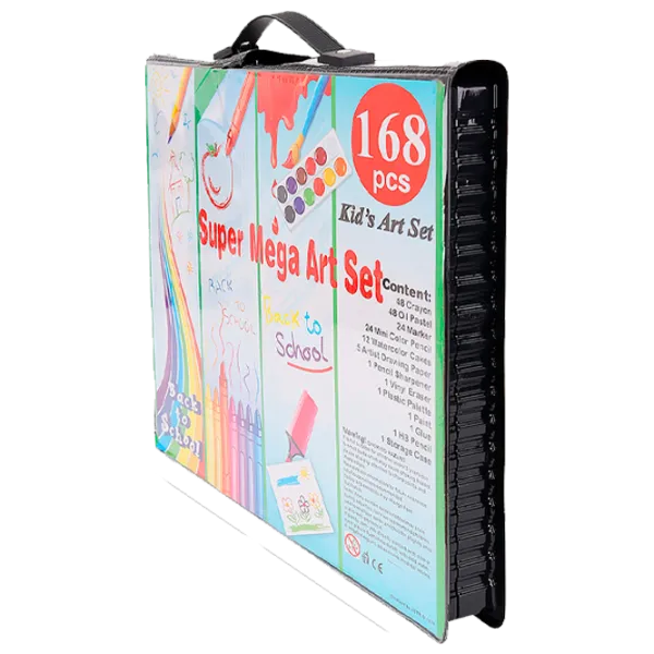 Set de creație Iso Trade Super Mega Art 9176 5393883 3+ / Multicolor Black photo 1