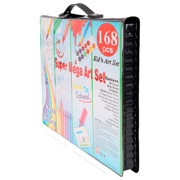 Set de creație Iso Trade Super Mega Art 9176 5393883 3+ / Multicolor Black photo 1