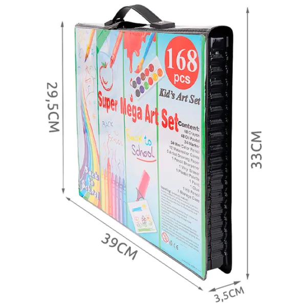 Set de creație Iso Trade Super Mega Art 9176 5393883 3+ / Multicolor Black photo 7