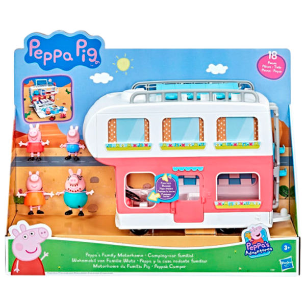 Set jucării Hasbro Peppa Pig F2182 5010993837472 3+ / Multicolor Multicolor photo 1 Set jucării Hasbro Peppa Pig F2182 5010993837472 3+ / Multicolor Multicolor photo 1