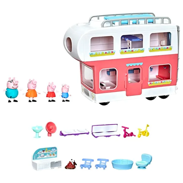 Set jucării Hasbro Peppa Pig F2182 5010993837472 3+ / Multicolor Multicolor photo 2 Set jucării Hasbro Peppa Pig F2182 5010993837472 3+ / Multicolor Multicolor photo 2