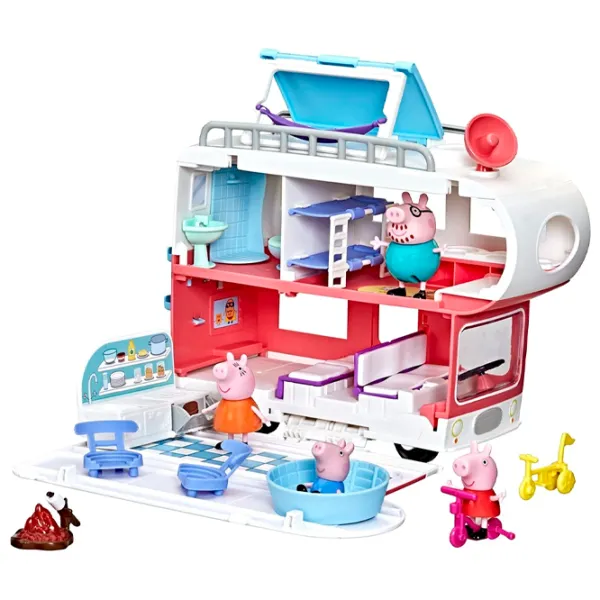 Set jucării Hasbro Peppa Pig F2182 5010993837472 3+ / Multicolor Multicolor photo 5 Set jucării Hasbro Peppa Pig F2182 5010993837472 3+ / Multicolor Multicolor photo 5