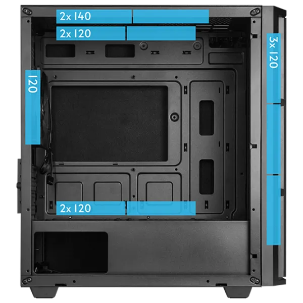 Корпус Chieftec Pro Mini Mini Tower / Черный photo 9