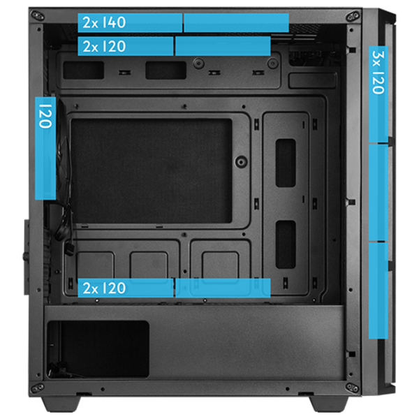 Корпус Chieftec Pro Mini Mini Tower / Черный photo 9