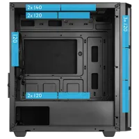 Корпус Chieftec Pro Mini Mini Tower / Черный photo 9