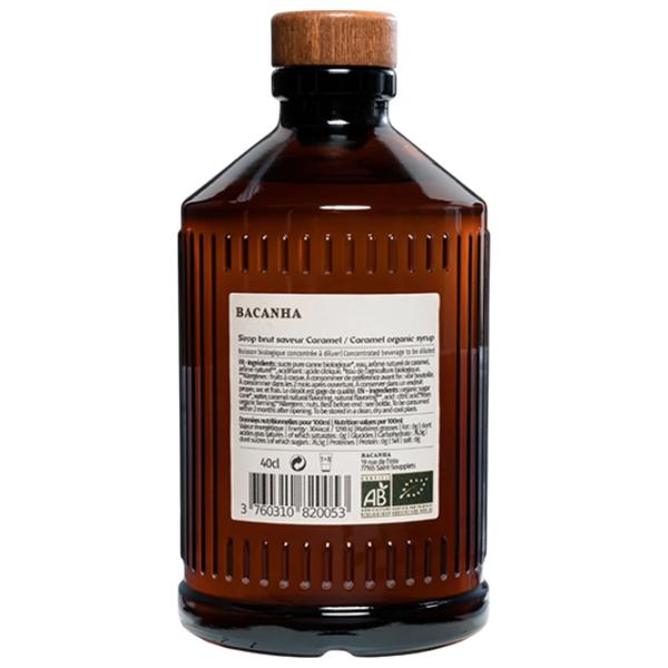 Sirop BACANHA Brut Caramel 400 ml / Caramel photo 2 Sirop BACANHA Brut Caramel 400 ml / Caramel photo 2