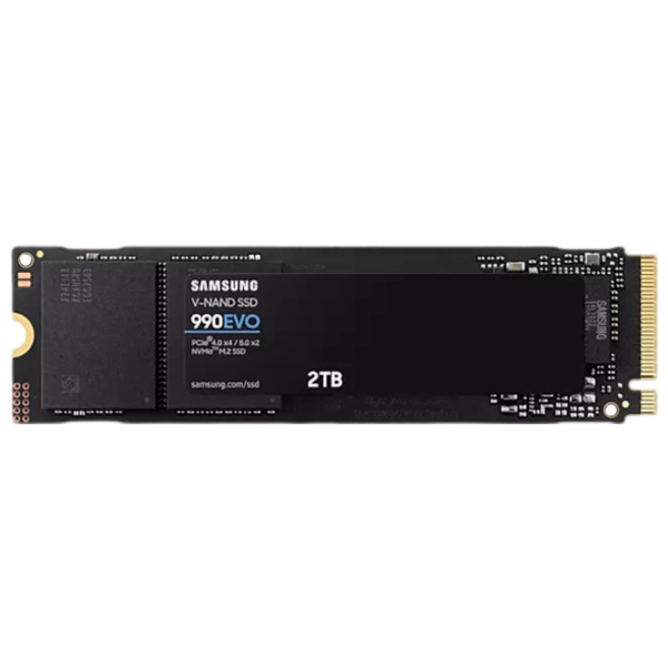 SSD Samsung 990 EVO 2 ТБ M.2 NVMe photo 1 SSD Samsung 990 EVO 2 ТБ M.2 NVMe photo 1