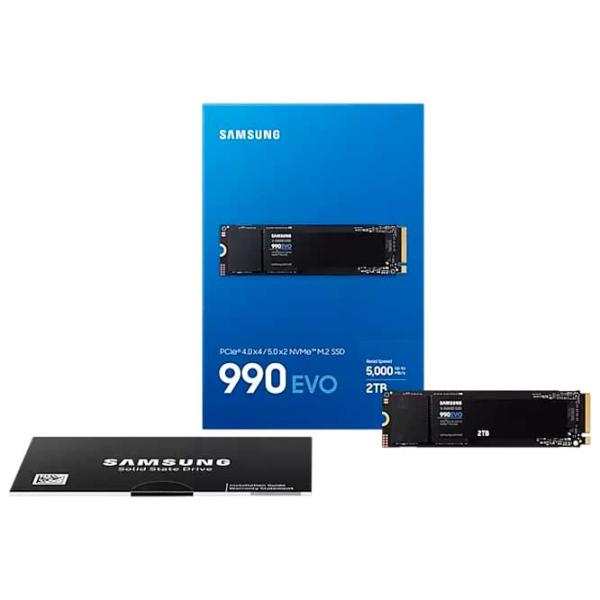 SSD Samsung 990 EVO 2 ТБ M.2 NVMe photo 5 SSD Samsung 990 EVO 2 ТБ M.2 NVMe photo 5