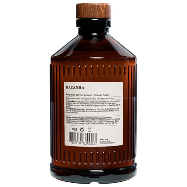 Sirop BACANHA Brut Cookie 400 ml / Biscuit photo 2 Sirop BACANHA Brut Cookie 400 ml / Biscuit photo 2