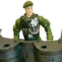 Tanc de luptă Noriel Cool Machines INT4074 / / Gray Green photo 5