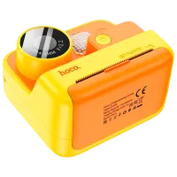 Фотоаппарат Hoco Children Printing Camera Dual Lens DV200 6+ / Оранжевый Желтый photo 8