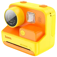 Фотоаппарат Hoco Children Printing Camera Dual Lens DV200 6+ / Оранжевый Желтый photo 10