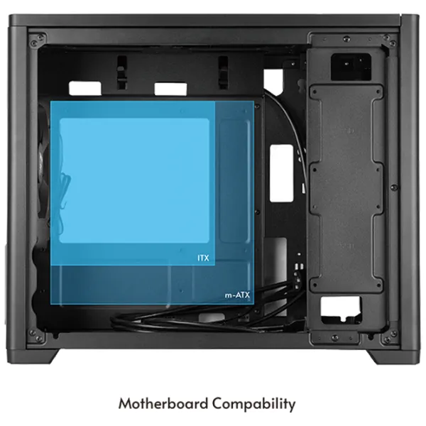 Корпус Chieftec BX-MESH Mini Tower / Черный photo 8