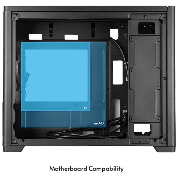 Корпус Chieftec BX-MESH Mini Tower / Черный photo 8