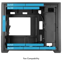 Корпус Chieftec BX-MESH Mini Tower / Черный photo 9