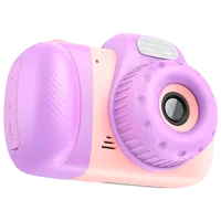 Фотоаппарат Hoco Children Camera Dual Lens DV201 6+ / Beige Розовый