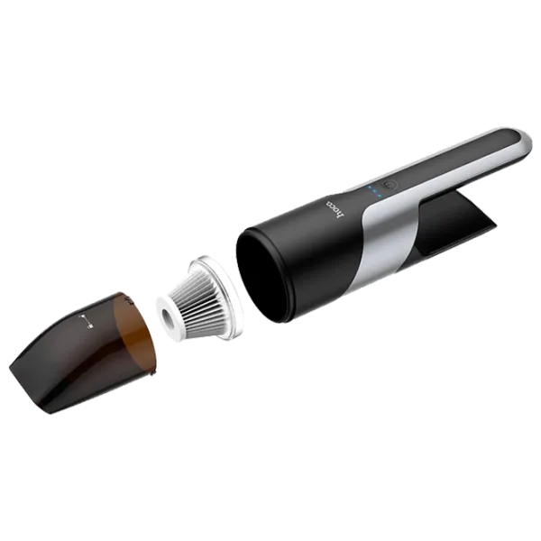 Aspirator portabil Hoco PH16 80 W / Silver Black photo 3