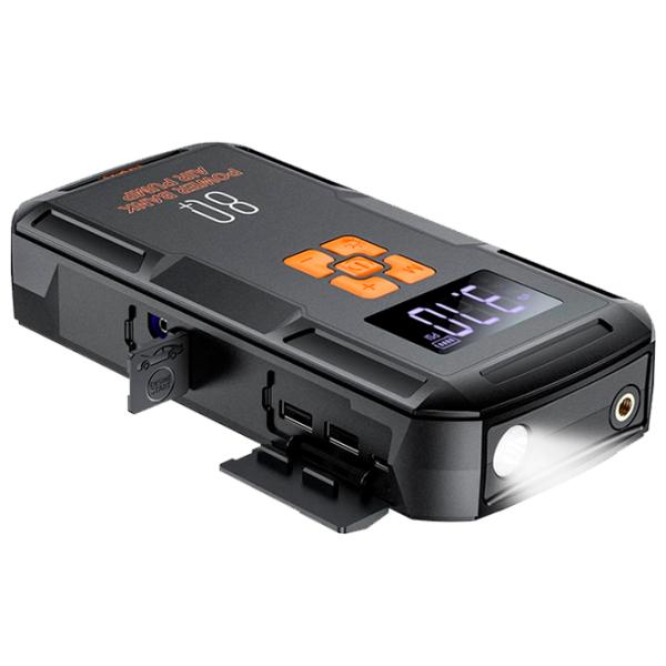 Incărcător și Redresor auto Hoco QS2 Land Portable Smart Air Pump Emergency 300 A - 800 А photo 1