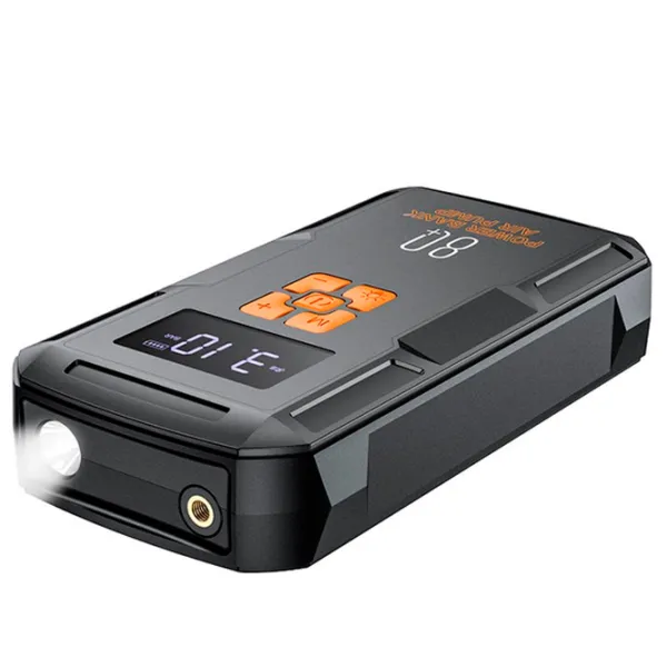 Incărcător și Redresor auto Hoco QS2 Land Portable Smart Air Pump Emergency 300 A - 800 А photo 3