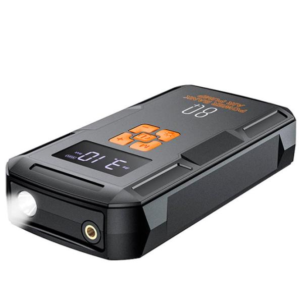 Incărcător și Redresor auto Hoco QS2 Land Portable Smart Air Pump Emergency 300 A - 800 А photo 3
