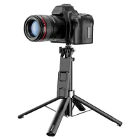 Trepied Hoco K21 pentru smartphone / Black photo 2