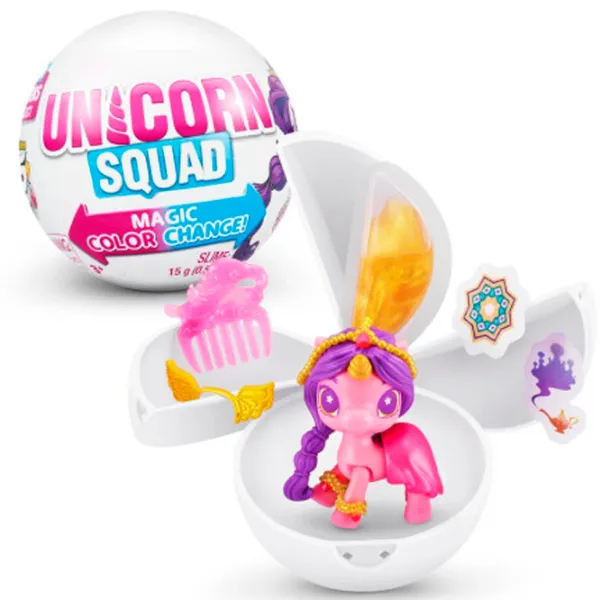 Set jucării Zuru Unicorn Squad 5 Surprise 77421GQ1 3+ / Multicolor Multicolor photo 2