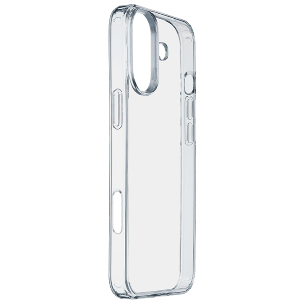 Husă pentru smartphone Apple iPhone 16 Cellularline / Back / TPU / Transparent photo 1