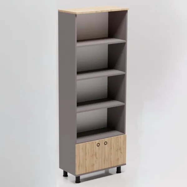 Dulap cu polițe Smartex Maxi 187 x 70 x 35 / PAL / Stejar închis photo 3