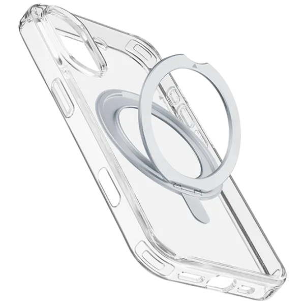 Чехол для смартфона Apple iPhone 16 Cellularline / MagSafe Back / ТПУ / White Прозрачный photo 1