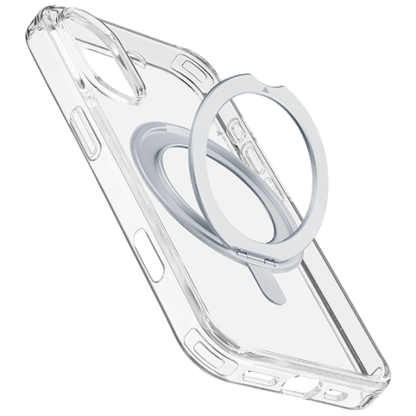 Чехол для смартфона Apple iPhone 16 Cellularline / MagSafe Back / ТПУ / White Прозрачный photo 1