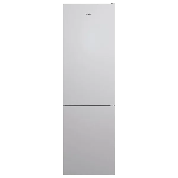 Frigider Candy CCE3T620ES cu congelator jos 377 l / 200 cm / Inox photo 1