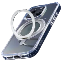 Husă pentru smartphone Apple iPhone 16 Pro Cellularline / MagSafe Back / TPU / White Transparent photo 2