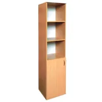 Шкаф пенал Tisam 0662 181.6 x 40.2 x 40.3см / ДСП / Бук