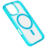 Чехол для смартфона Apple iPhone 16 Pro Max Cellularline / MagSafe Back / ТПУ / Прозрачный Зеленый