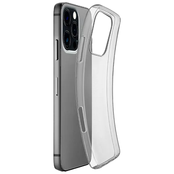 Чехол для смартфона Apple iPhone 16 Pro Cellularline / Back / ТПУ / Прозрачный photo 2