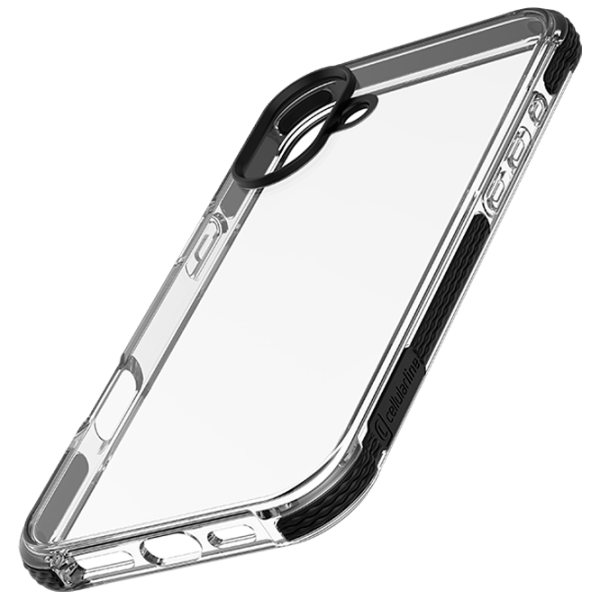 Чехол для смартфона Apple iPhone 16 Plus Cellularline / Back / ТПУ / Прозрачный Черный photo 1