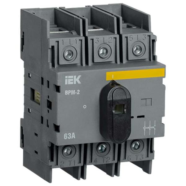 Comutator-sezionator modular IEK ВРМ-2 3P / 63 A photo 1