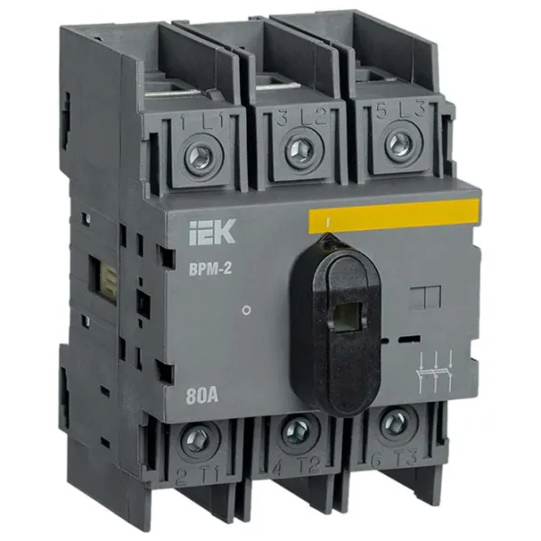 Comutator-sezionator modular IEK ВРМ-2 3P / 80 A photo 1