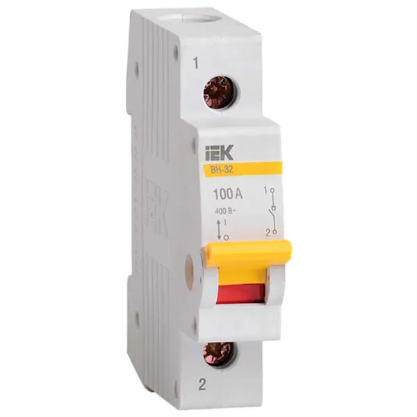 Comutator de sarcină IEK ВН-32 1P / 100 A photo 1