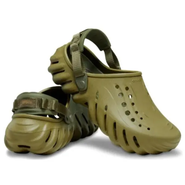 Saboți pentru bărbați Crocs Echo Clog Green photo 2 Saboți pentru bărbați Crocs Echo Clog Green photo 2