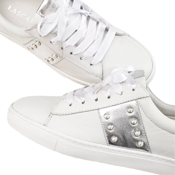 Кеды для женщин Lascana LWSG1 Демисезон / Белый photo 2