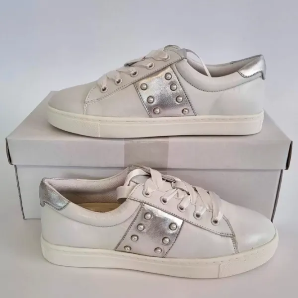 Кеды для женщин Lascana LWSG1 Демисезон / Белый photo 3