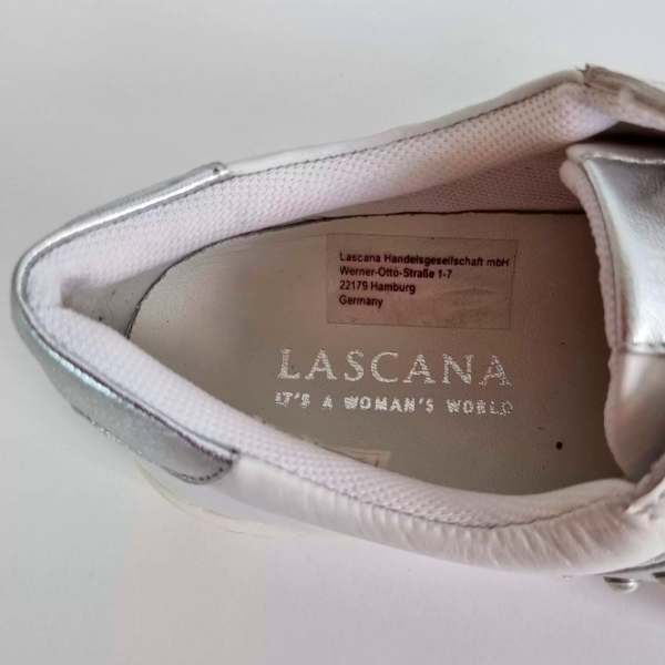 Кеды для женщин Lascana LWSG1 Демисезон / Белый photo 4