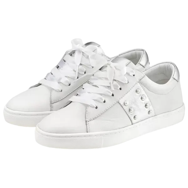 Кеды для женщин Lascana LWSG1 Демисезон / Белый photo 1