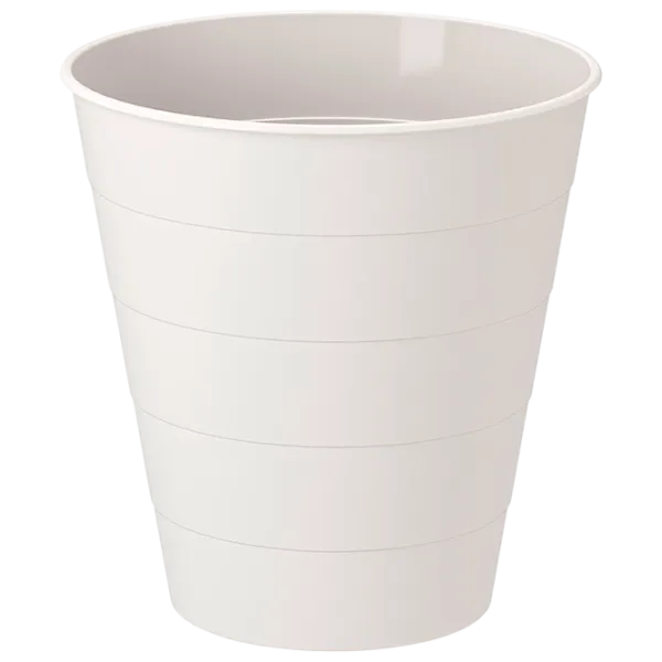 Мусорное ведро Ikea Fniss 10 л / Пластик / Белый photo 1 Мусорное ведро Ikea Fniss 10 л / Пластик / Белый photo 1