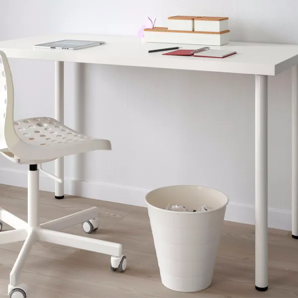 Мусорное ведро Ikea Fniss 10 л / Пластик / Белый photo 3 Мусорное ведро Ikea Fniss 10 л / Пластик / Белый photo 3